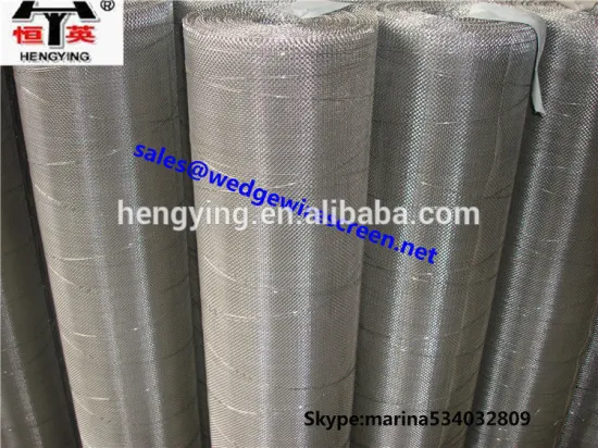 AISI SUS Stainless Steel Wire Mesh professional manufacturer API & ISO Certificates
