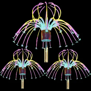 China Factory Hot Sale Animated LED Firework Lights for Christmas Outdoor Decoration