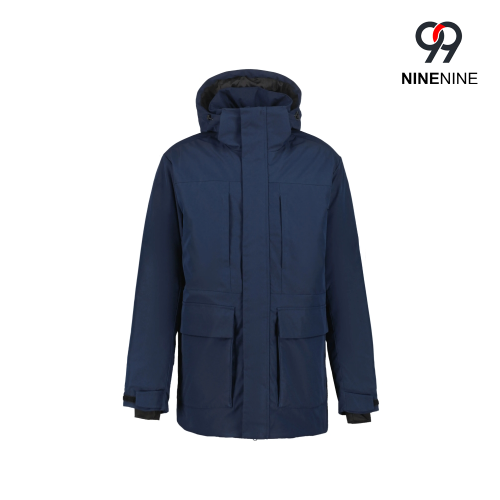 Parka invernale da uomo con cappuccio