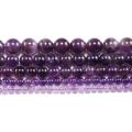 Artisanat des perles violettes rond à l&#39;améthyste pour la fabrication de bijoux