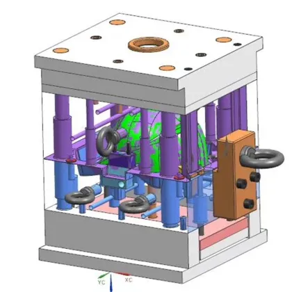 Motorcycle helmet technology mold customization service