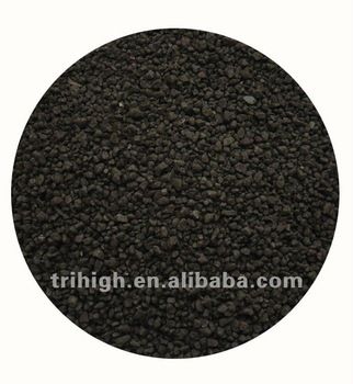 35%min MnO2 manganese green sand for water treatment, excellent proformance to remove the Mn and Iron