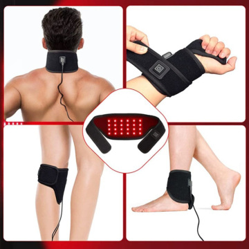 Portable 660nm Red LED Physiotherapy Band for Muscle Relief and Fitness