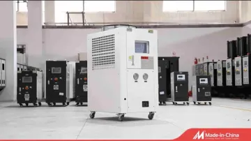Small Air-Cooled Water Chiller for Cold Plunge Pools in Plastic Industry