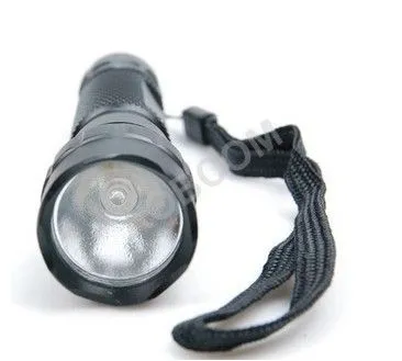 395-410nm Aluminum Uv Led Flashlight Uv 502b With 18650 Battery, 3.7v-4.2v Cree Led Uv Flashlight
