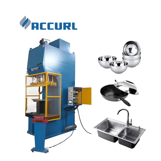Accurl CE Certified HSP-200T 200 Ton Hydraulic Metal Stamping Press