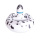 Customize spotty dog adults Inflatable Ride-on pool floats