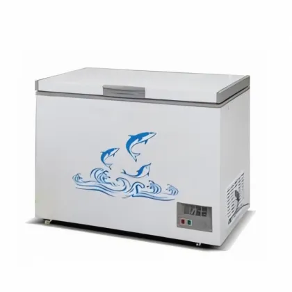 White Horizontal Small Household Freezer Deep Chest Freezer