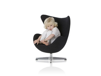 Kids fabric egg chair for children