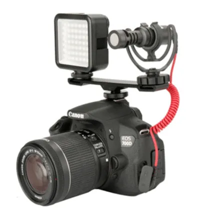 Sony A6400, A6500, A6300 Vlog Microphone Mount Adapter for Tripod Use