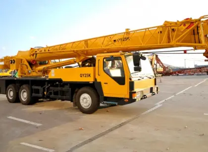 QY25K Crane: The Industry's Trusted Workhorse