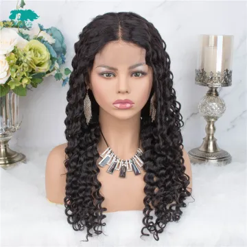 180 density black 100% brazilian human hair 4*4 lace wigs