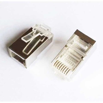 Shielded 8p8c Modular Plug