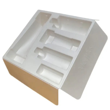 Compostable Molded Pulp Insert Molded Packaging Tray