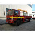 Dongfeng 210HP 9ton crane manyan motoci