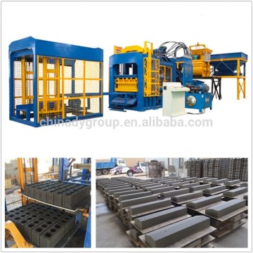 QT10-15 big automatic brick block making machine production line