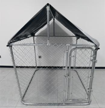 Waterproof Canopy Chain Link Dog Cage