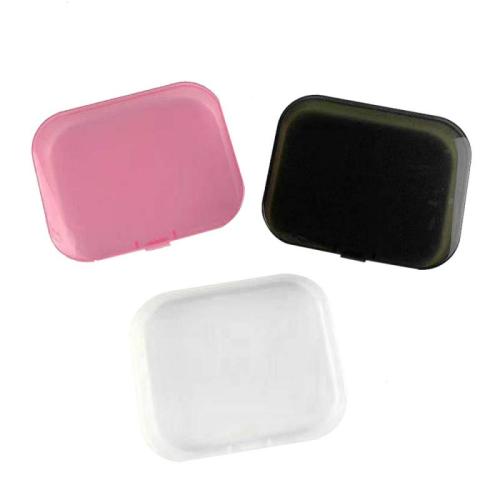 Mini Portable Plastic Transparent Storage Boxes Square Pill Jewelry Earplug Earring Box Home Storage & Organization Hot Sale