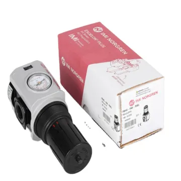 Norgren Pressure Regulator Model R82G-3GK-RMG for 0.3-10 Bar, 1/2 Inch PT