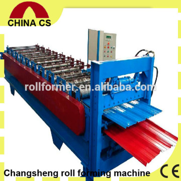 Two Layers Flat Roof Panel Corrugated Producing Line