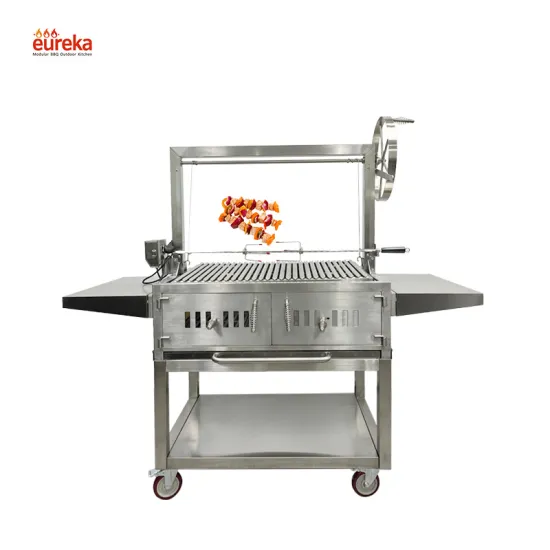 Wholesale Price Adjustable Height Argentine Bbq Grill Outdoor Kitchen Grill Bbq Charcoal Outdoor Barbeque Grill Bbq