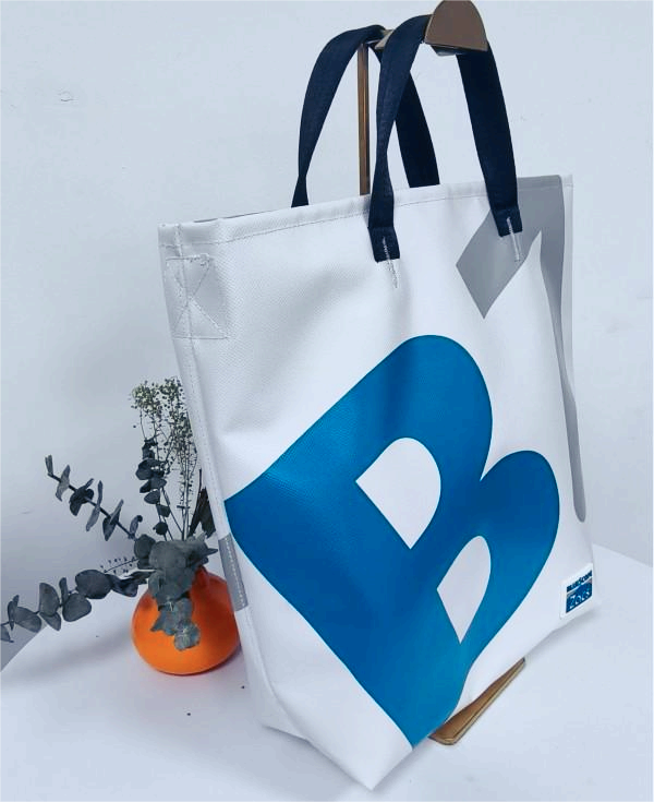 Customizable letter waterproof PVC handbag