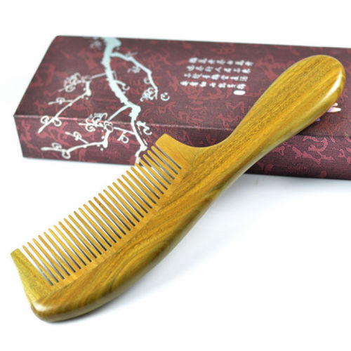 Top quality wooden beard comb for men