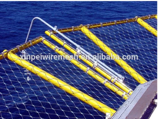 SS316 flexible X-tend stainless steel cable rope mesh for ship (China factory)