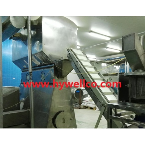 Tablet Granule Horizontal Fluid Bed Dryer