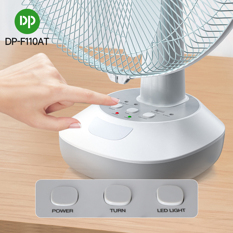 16 inch Rechargeable Bench fan Solar Lighting System