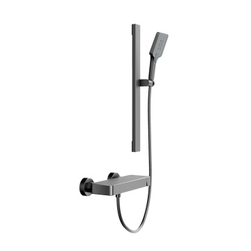Bathroom Minimalist Rain Shower Faucet Set