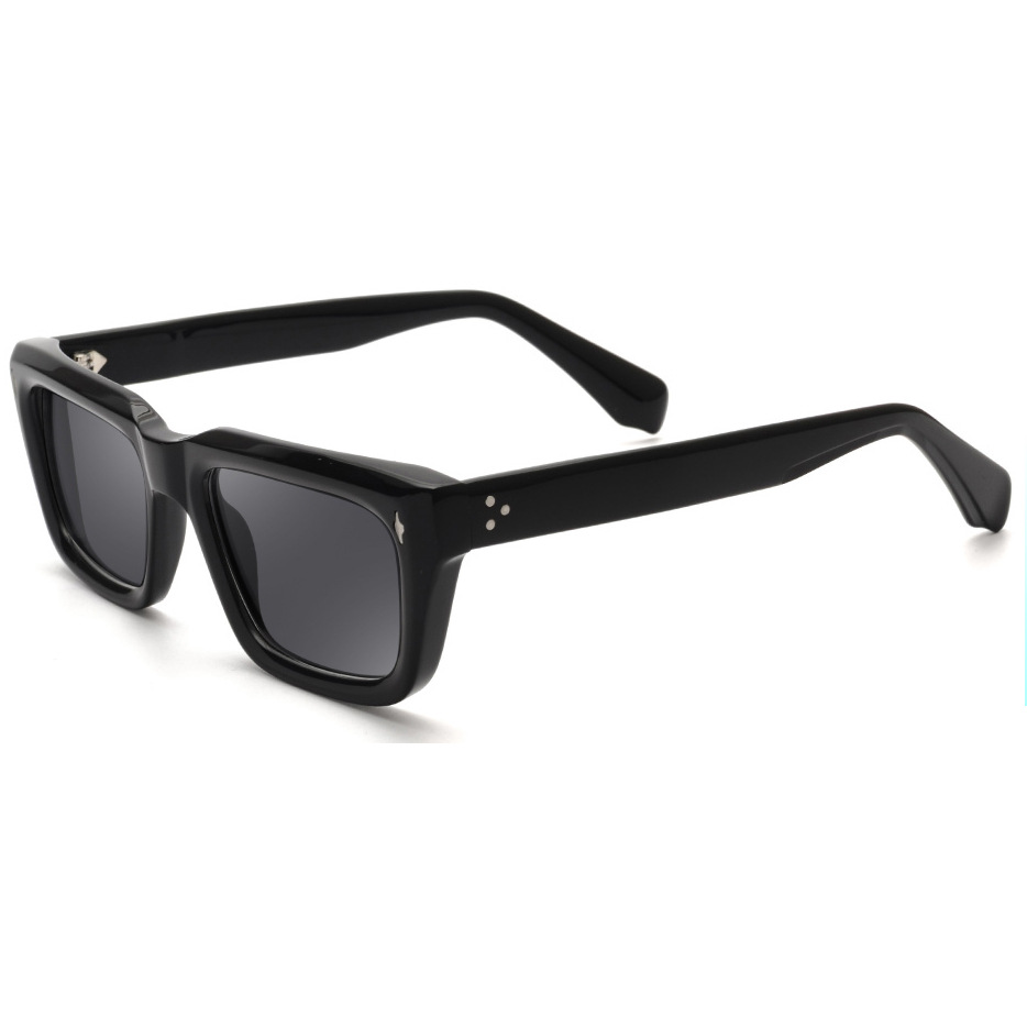 Men Acetate Square Glasses