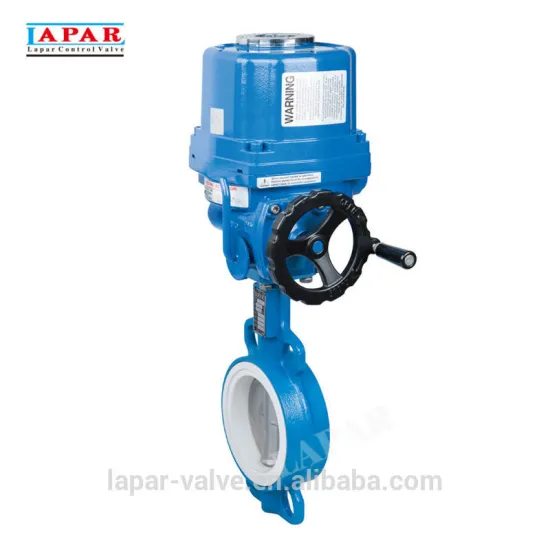 LAPAR Motorized Butterfly Valve
