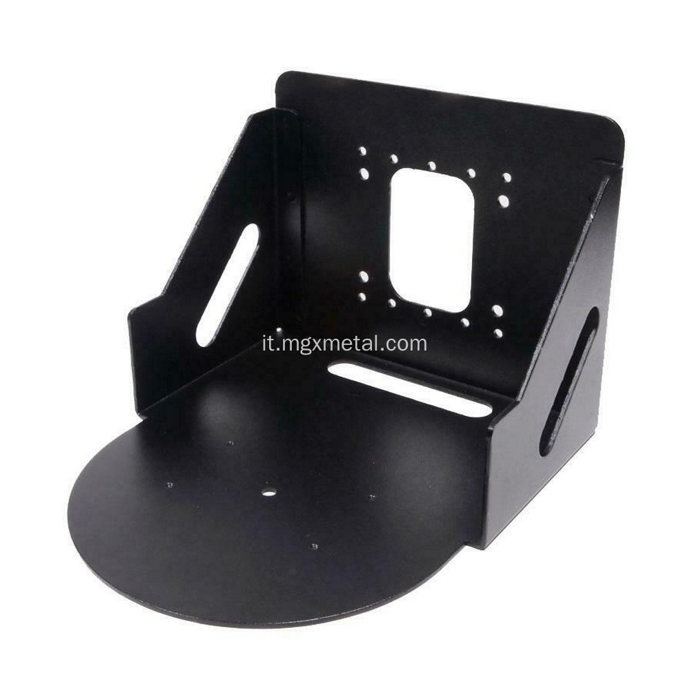 Black Polves Coating Metal Video Wall Funte Bracket