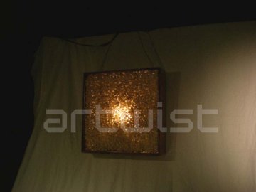 Resin Fancy Hotel Wall Lamps And Lighting , 63 * 16 * 63 Cm