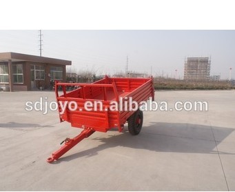 7CX- 2.5T FARM tractor HYDRAULIC REAR TIPPING trailer for Argentina