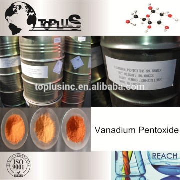 High Quality Vanadium Oxide V2O5 99.5% Purity (Alloy Additive Application)