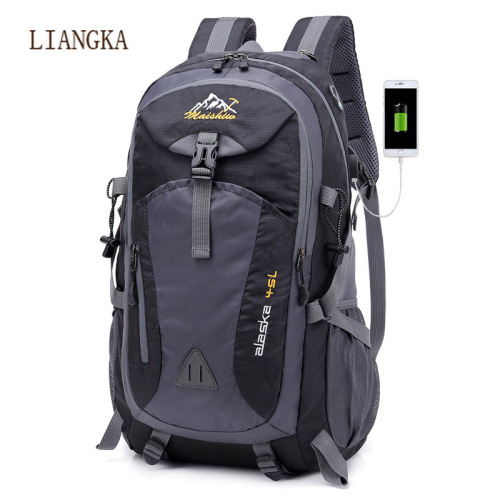 2020 new 40L unisex waterproof men backpack travel pack sports bag pack Outdoor Mountaineering Hiking Climbing Camping backpack