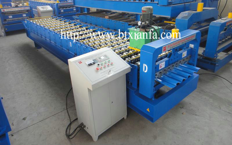 IBR Steel Wall Panel Roll Forming Machine