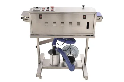 continuous Gas Filling Heat band sealer Sealing Machine