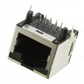 محمية PCB Mount أنثى RJ45 جاك 10p10c موصل