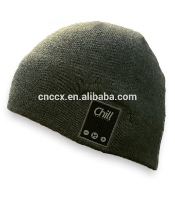 16HLC8009 Knitted Hat Winter Hat bluetooth music hat