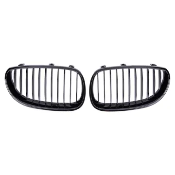 Glossy Black Bumper Grille for BMW 5 Series E60