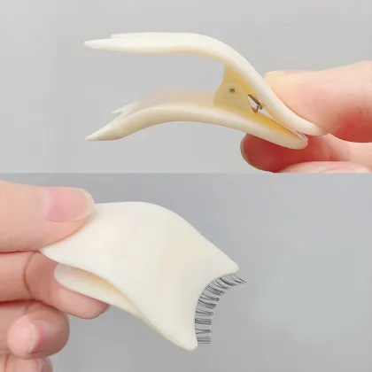 Portable Eyelash Tweezers: False Lash Applicator Tool