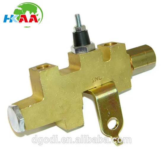 5 Axis Machining Brass Proportioning Valve Distribution Block