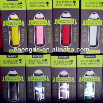 lipstick 1500mah mobile power supply for ipad,1600mah mobile portable power supply,1800mah universal portable power source phone