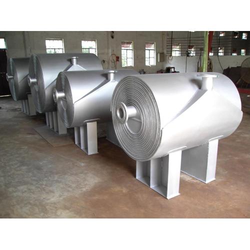 Double Spiral Heat Exchanger Spiral Tube Heat Exchanger for Heating and Cooling Manufactory