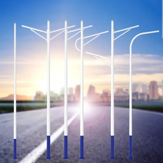 Q235 Steel Lamp Post Light Pole for Outdoor Decoration - Gaocheng Factory