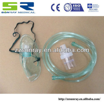 Sterilized disposable nebulizer mask set