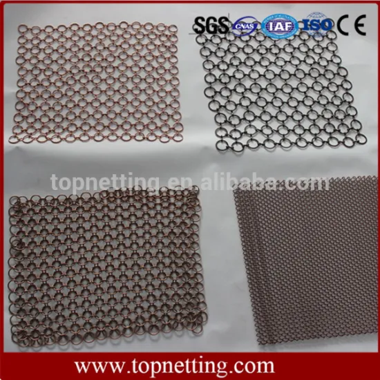 Decorative Metal Ring Screen Curtain